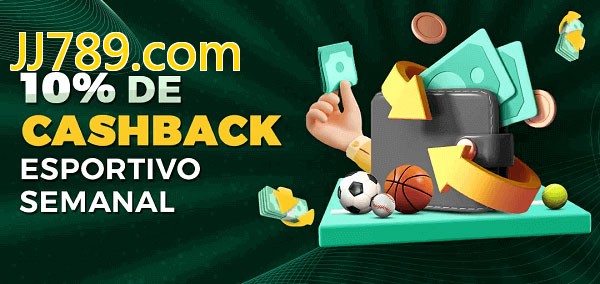 10% de bônus de cashback na JJ789.com